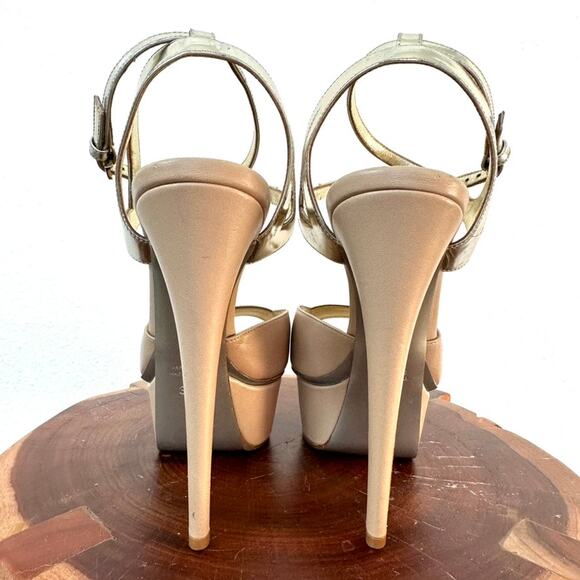 Nando Muzi Platform Heels, Size 38.5, 8.5 US Excellent Condition - Picture 6 of 9